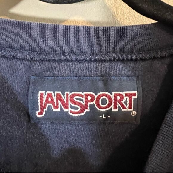 ✨ Vintage Jansport University of Missouri Rolla Mom Blue Sweatshirt Large - Picture 5 of 10